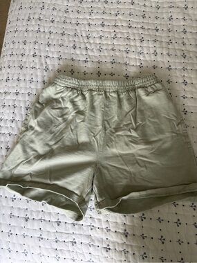 Brandy Melville Sage Green Lounge Shorts